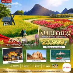 มหัศจรรย์..KUNMING เที่ยว 2 อุทยาน ชมทุ่งมัสตาร์ด