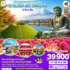 TOKYO FUJI KOCHIA KAMAKURA Mt.OMURO 6D 3N โดยสายการบินไทย [TG]