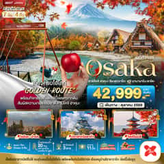 มหัศจรรย์…OSAKA คามิโคจิ ฮาคุบะ ชิราคาวาโกะ ฟูจิ นาบานาโนะซาโตะ